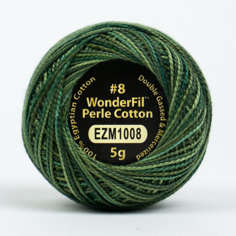Threads - Egyptian Cotton - Eleganza 8Wt - EL5GM1008 - Dark Pine - 38.4m/42yd