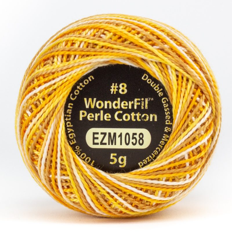 Threads - Egyptian Cotton - Eleganza 8Wt - EL5GM1058 - Lemon Meringue - 38.4m/42yd