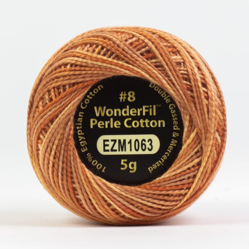 Threads - Egyptian Cotton - Eleganza 8Wt - EL5GM1063 - Turmeric Tune-Up - 38.4m/42yd