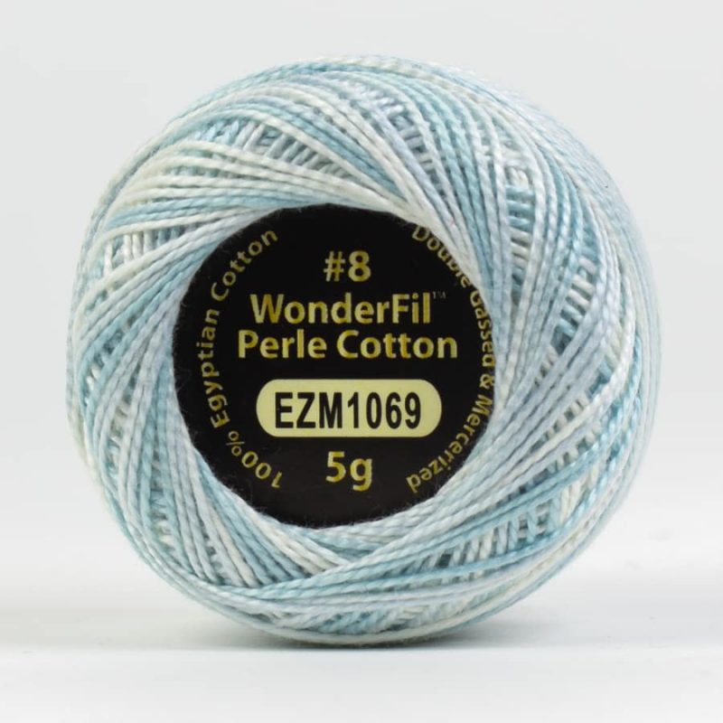Threads - Egyptian Cotton - Eleganza 8Wt - EL5GM1069 - Aqua Marine - 38.4m/42yd