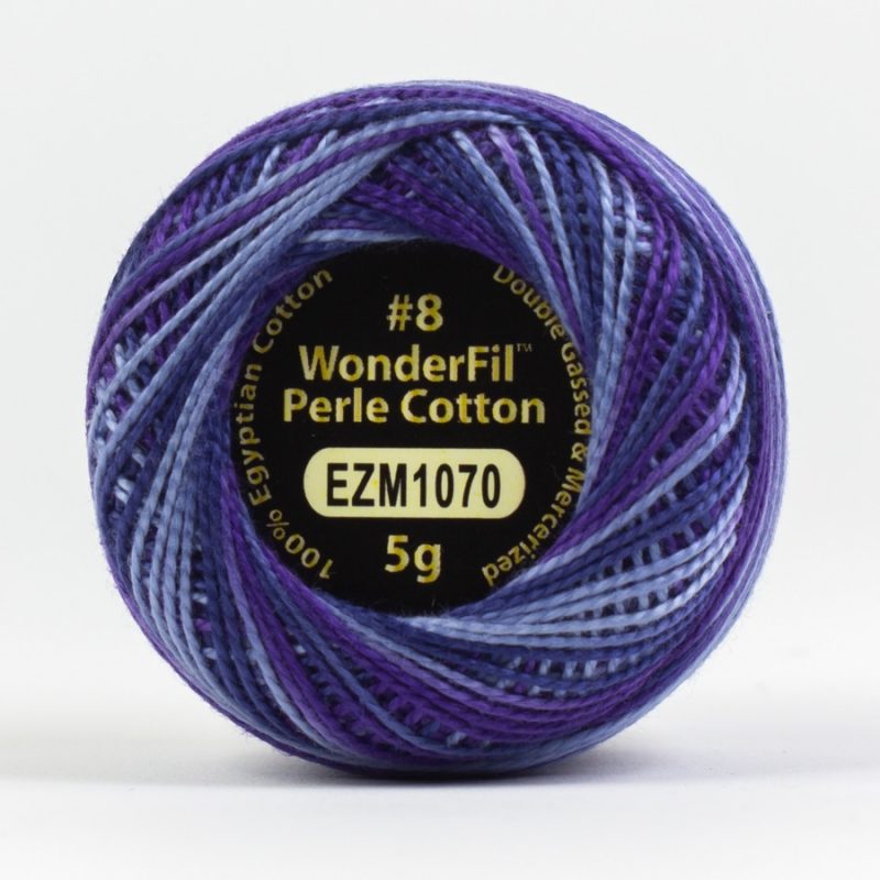 Threads - Egyptian Cotton - Eleganza 8Wt - EL5GM1070 - Purple Haze - 38.4m/42yd