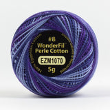 Threads - Egyptian Cotton - Eleganza 8Wt - EL5GM1070 - Purple Haze - 38.4m/42yd