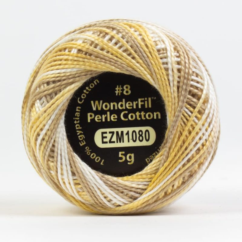 Threads - Egyptian Cotton - Eleganza 8Wt - EL5GM1080 - Crme Brle - 38.4m/42yd