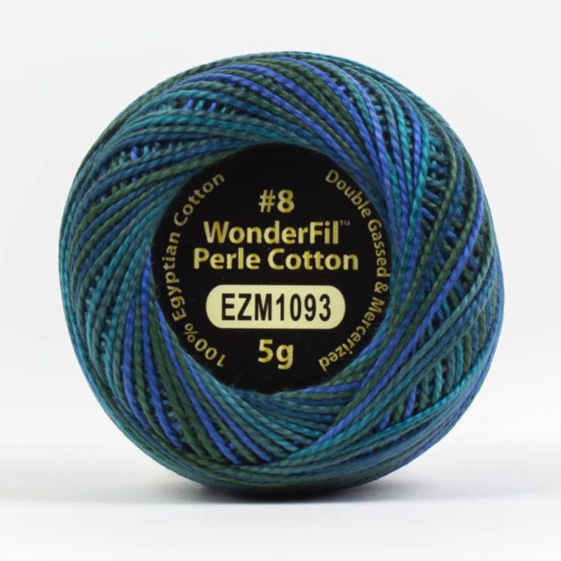 Threads - Egyptian Cotton - Eleganza 8Wt - EL5GM1093 - Green Island - 38.4m/42yd