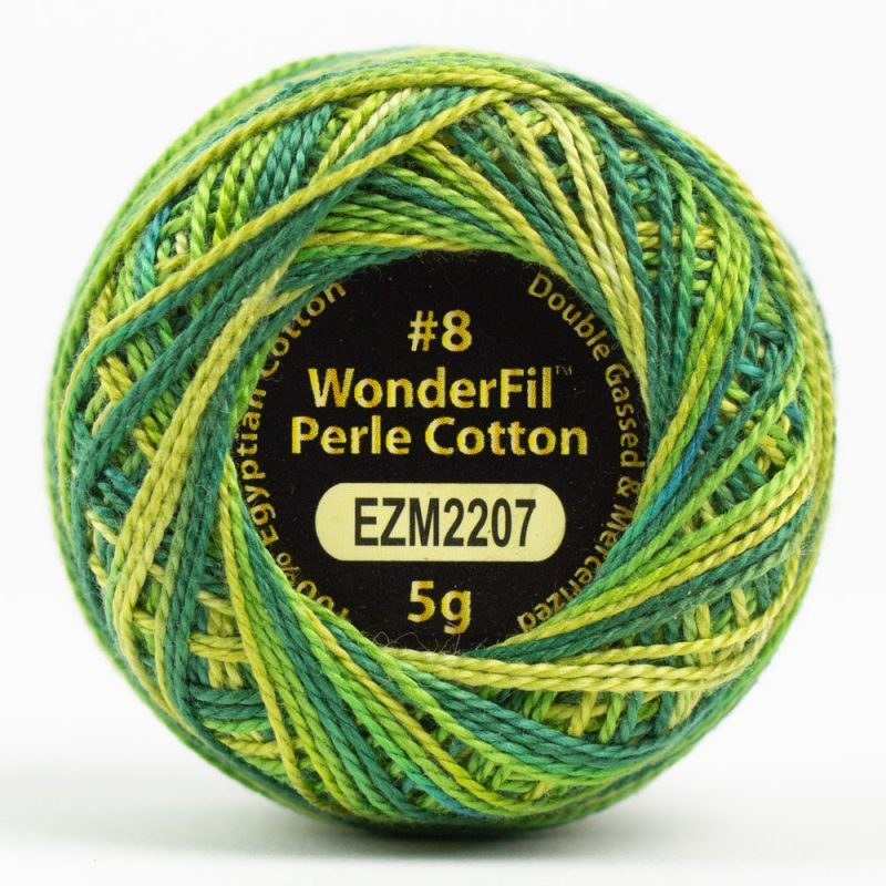 Alison Glass Eleganza Perle Cotton - EL5GM-2207 - Turtle - 38.4m/42yd