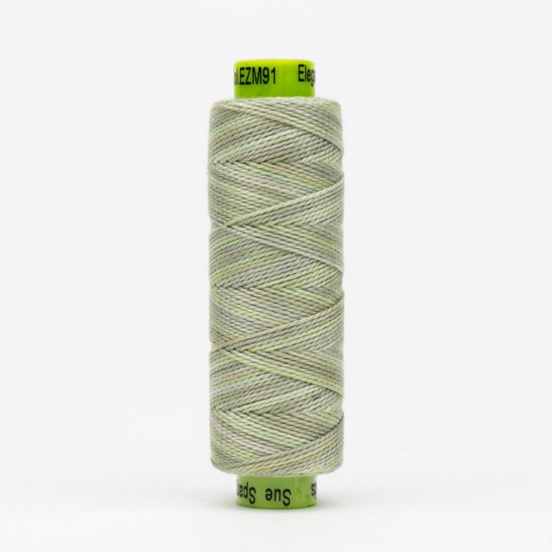 Thread - Egyptian Cotton - Sue Spargo Eleganza - SSEZM91 - Harbor Mist - 38.4m/42yd