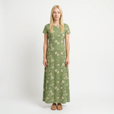 #LOVE ME MORE CD15633-GREEN 100% COTTON