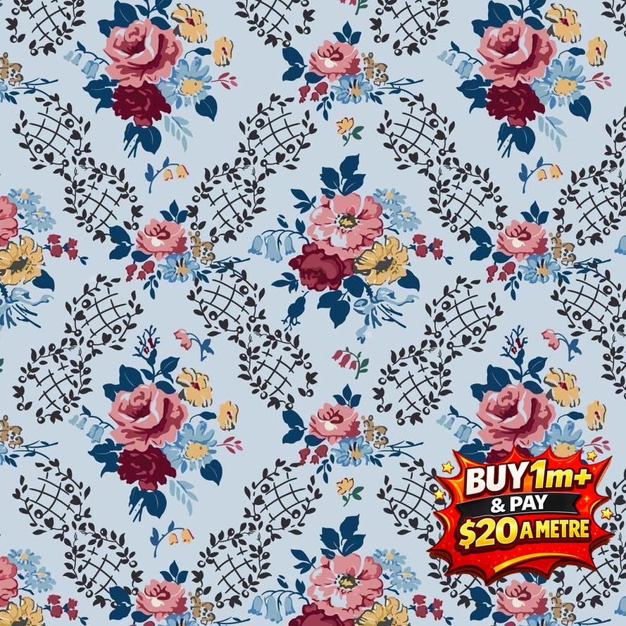 FORGET-ME-NOT ROSE -DV6812 PENELOPE BLUE