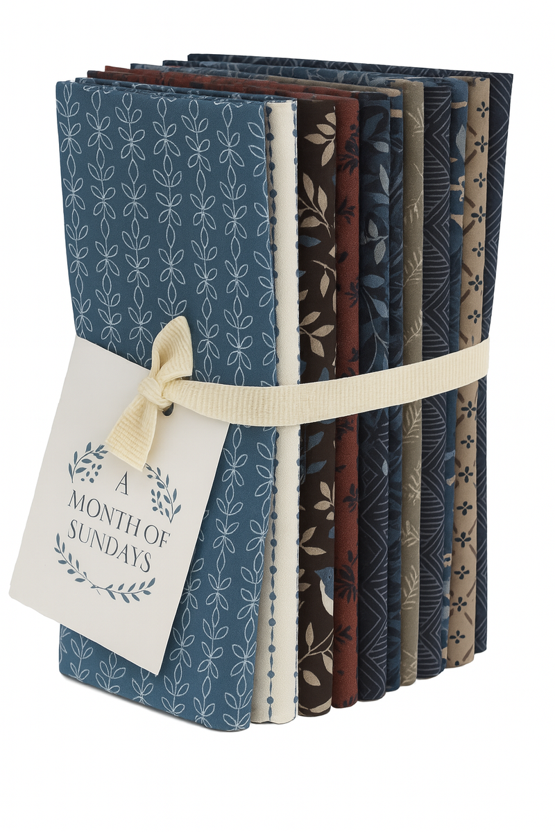 A Month Of Sundays Collection Phoebe Fabrics   Alison Ashbourne Green Acre Designs