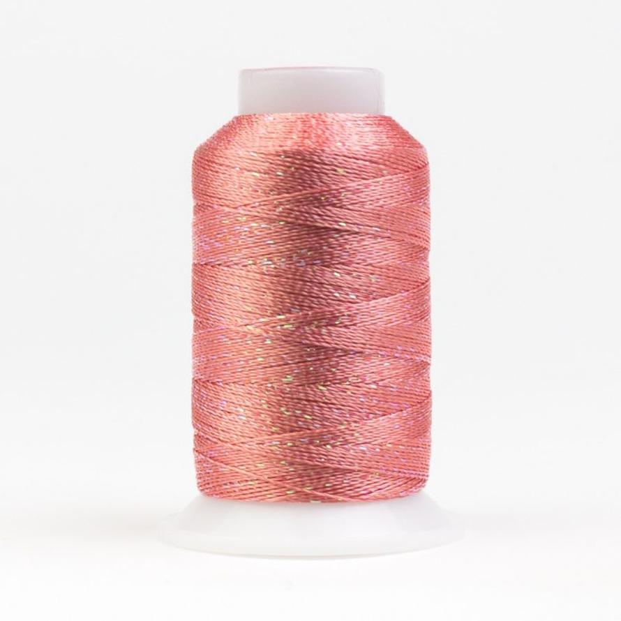 Thread - GlaMore Rayon Metallic - 12Wt - GM1127 - Prawn - 274m/300yd