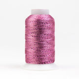 Thread - GlaMore Rayon Metallic - 12Wt - GM1201 - Baby Pink - 274m/300yd