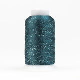 Thread - GlaMore Rayon Metallic - 12Wt - GM3116 - Majolica Blue - 274m/300yd