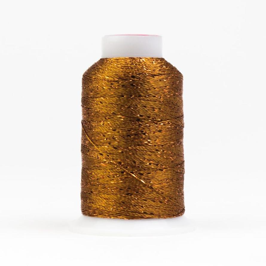 Thread - GlaMore Rayon Metallic - 12Wt - GM328 - Golden Brown - 274m/300yd