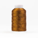 Thread - GlaMore Rayon Metallic - 12Wt - GM328 - Golden Brown - 274m/300yd