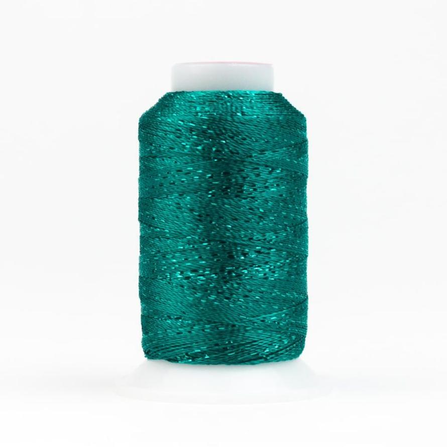 Thread - GlaMore Rayon Metallic - 12Wt - GM4141 - Deep Peacock Blue - 274m/300yd