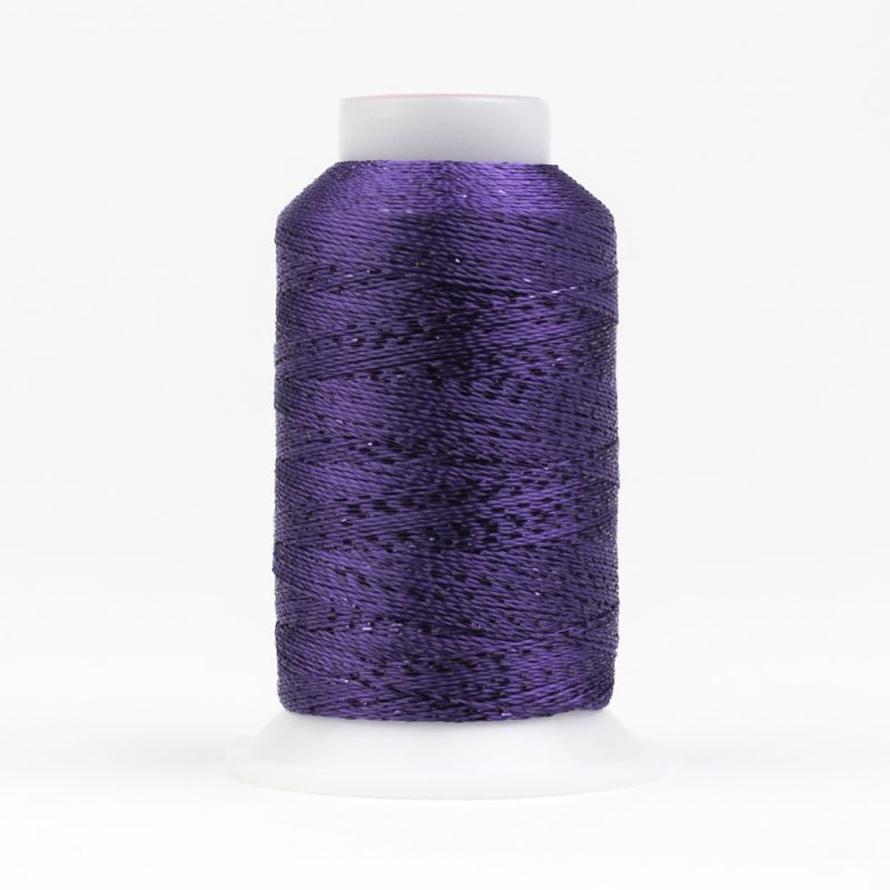 Thread - GlaMore Rayon Metallic - 12Wt - GM5118 - Prism Violet - 274m/300yd