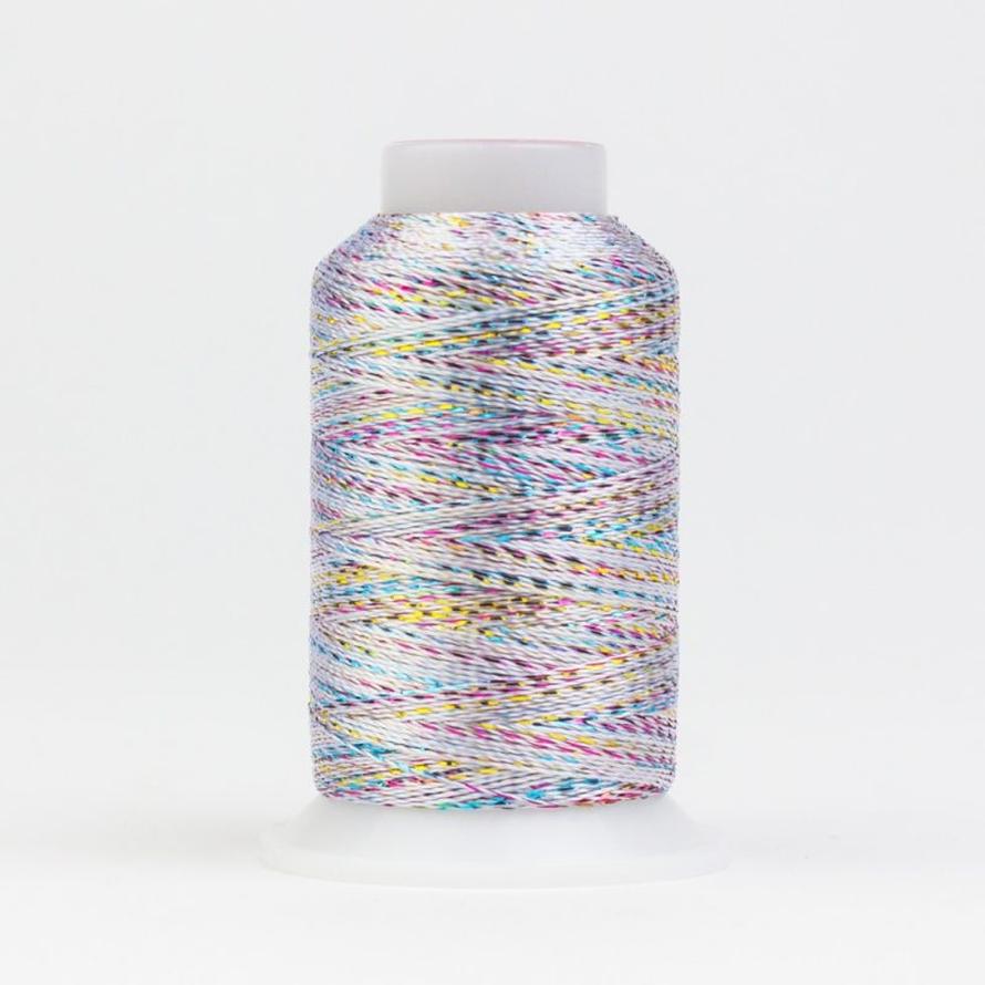 Thread - GlaMore Rayon Metallic - 12Wt - GM8201 - White - 274m/300yd