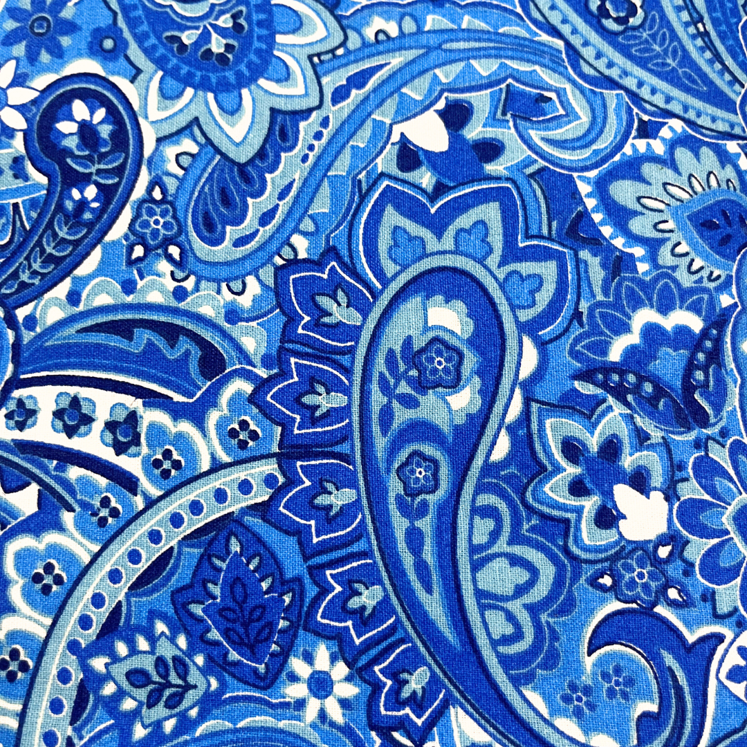 Gadabout Paisley CP41527 100% Cotton Fabric WOF 110cm-  112cm