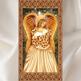 Golden Angel Fabric Panel D#CX4648
