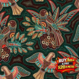 Gondwana Oasis Fabrics 60-412 100% Cotton Fabric WOF 110cm- 112cm