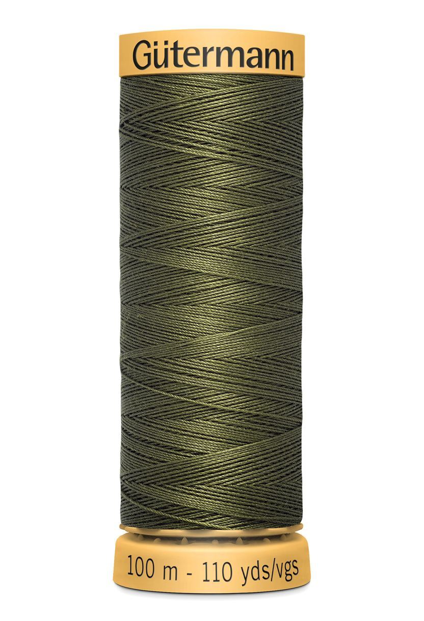 Gutermann 100% Cotton Thread #424, 100m Spool