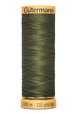 Gutermann 100% Cotton Thread #424, 100m Spool