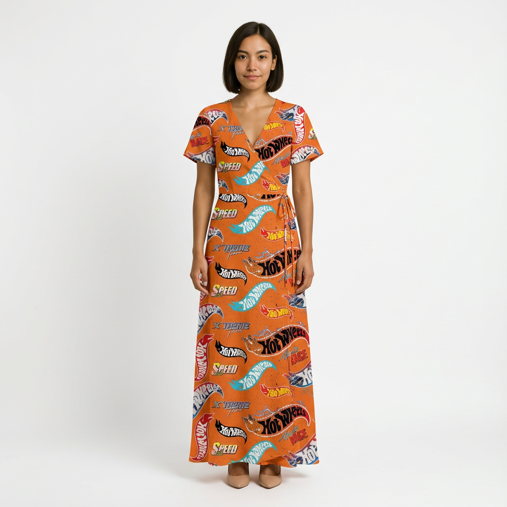 HOT WHEELS MADE TO RACE C15301-ORANGE