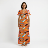 HOT WHEELS MADE TO RACE C15301-ORANGE