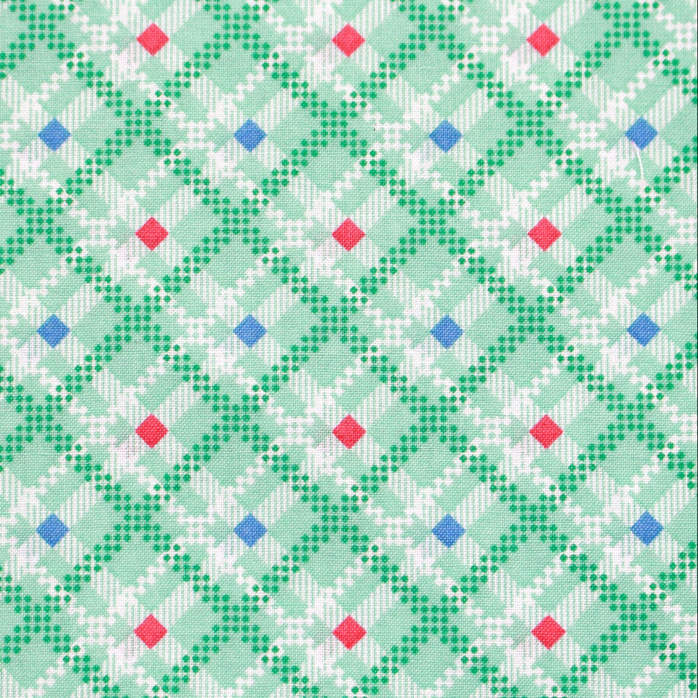 Happy Message 30's HM10554 Green 100%Cotton WOF 110cn -  112cm