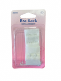 Hemline Bra Back Replacements White, 28mm