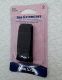 Hemline Bra Extenders Black, 28mm / 2 Hooks.