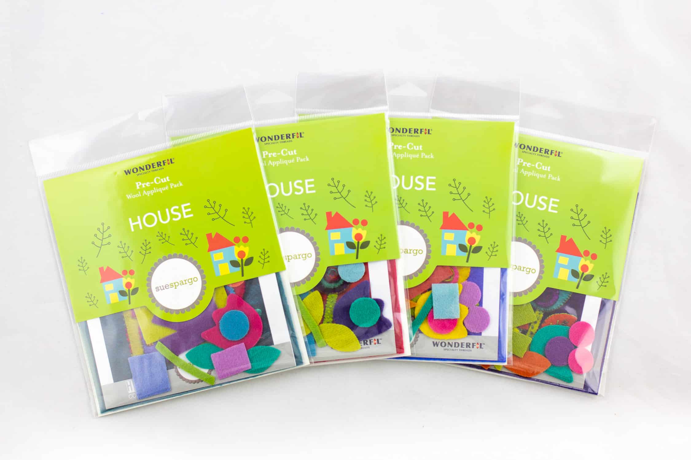 Sue Spargo pre-cut wool kits