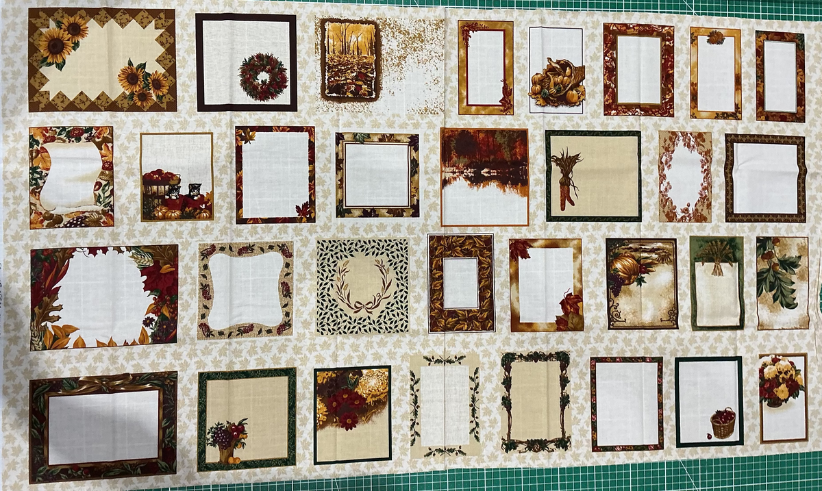 Christmas Quilting Labels Panel