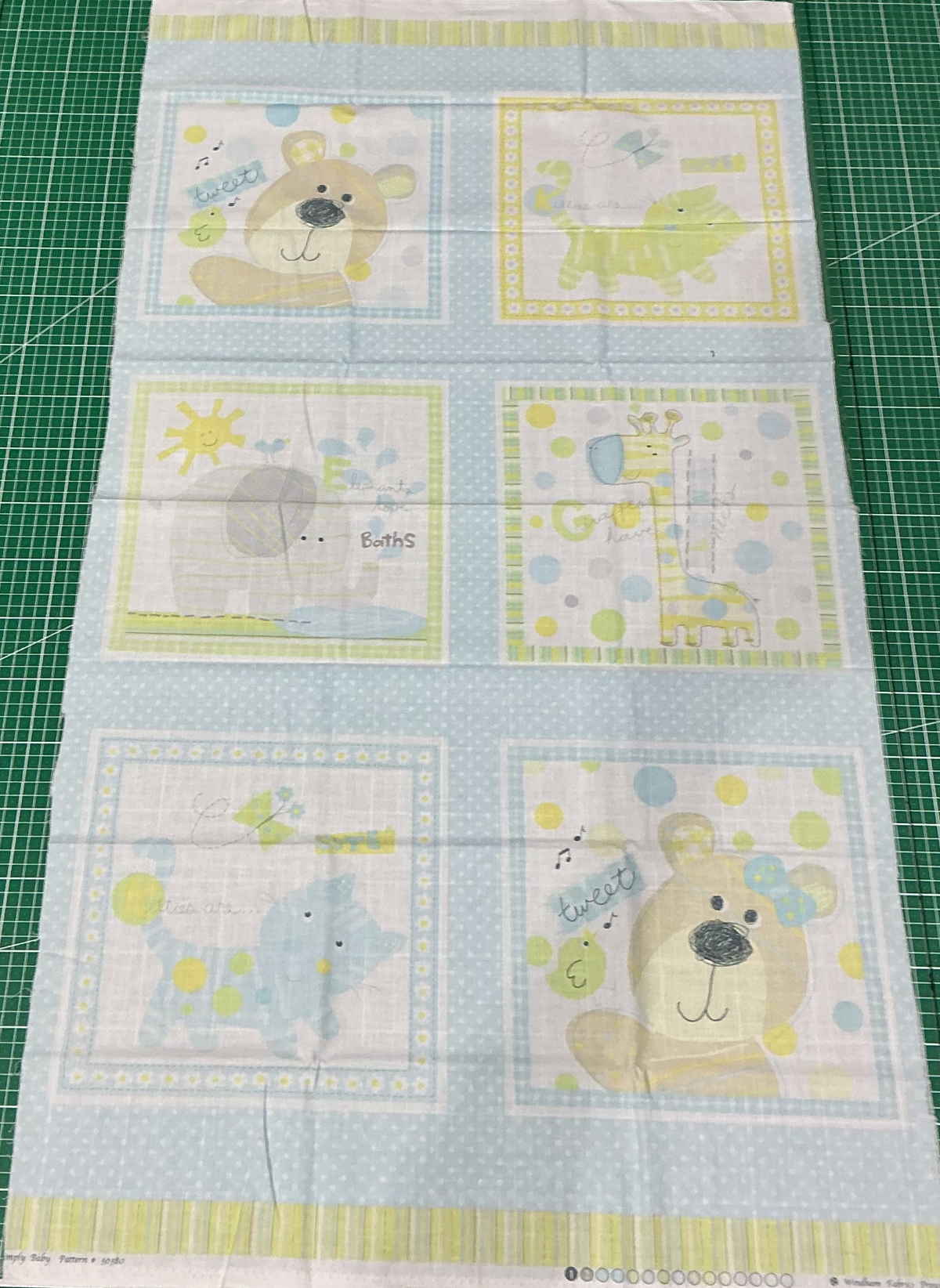 Simply Baby Panel - Blue