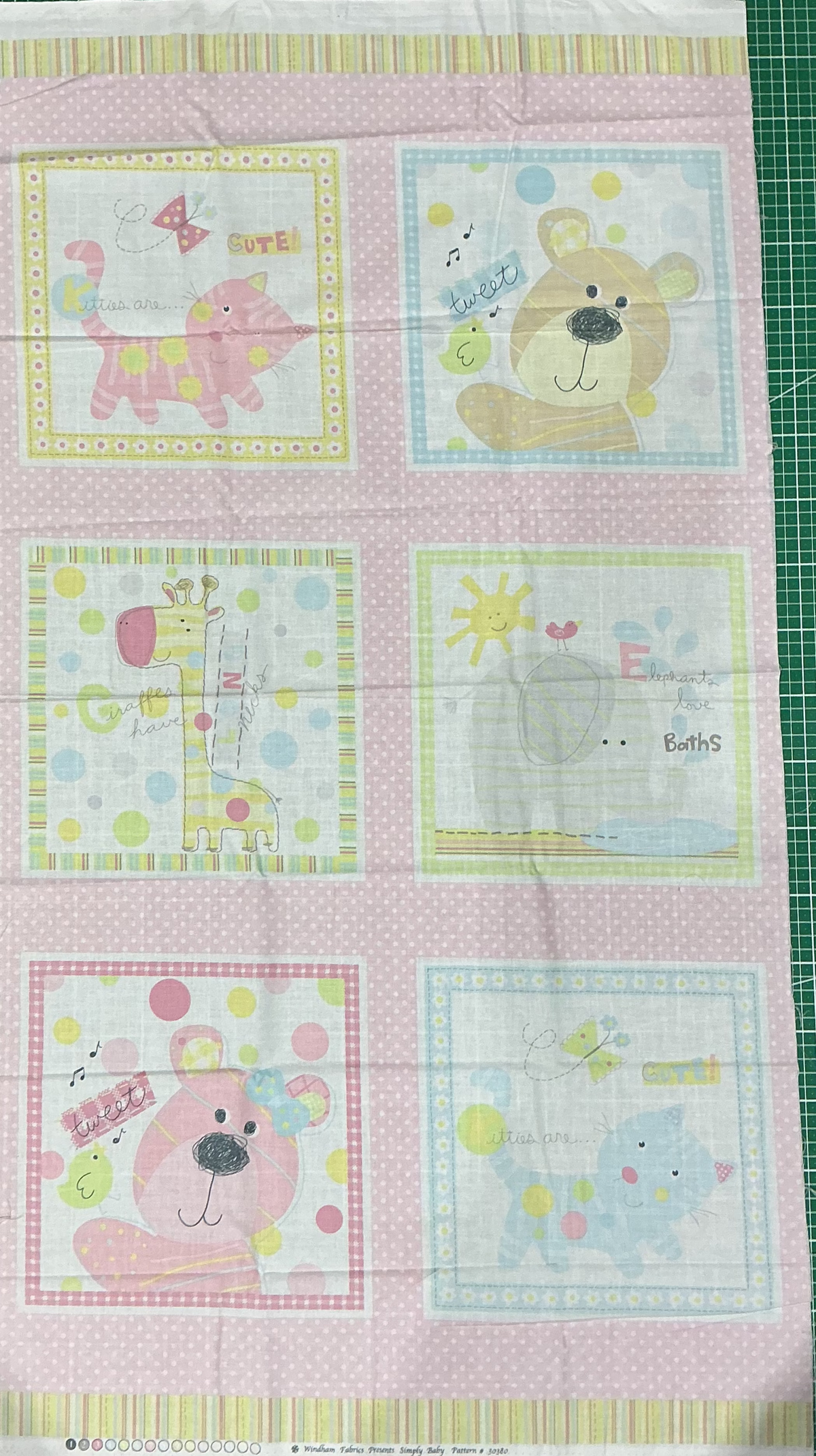 Simply Baby Panel - Pink