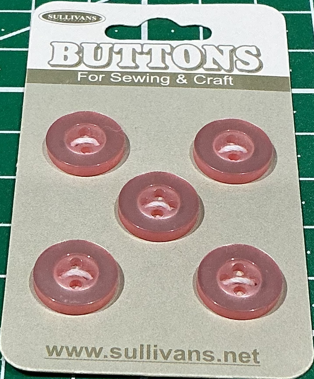 Sullivans Carded Buttons