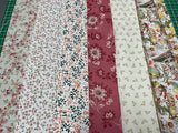 Mixed Fabric Pack 10cm WOF 100% Cotton Fabric
