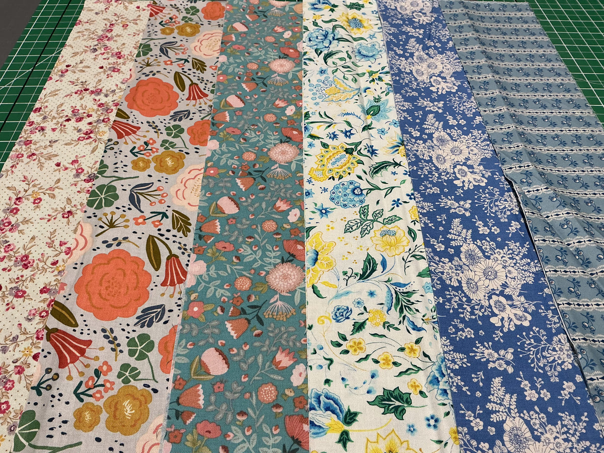 Mixed Fabric Pack 10cm WOF 100% Cotton Fabric