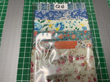 Mixed Fabric Pack 10cm WOF 100% Cotton Fabric