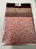Mixed Fabric Pack 15cm WOF 100% Cotton Fabric
