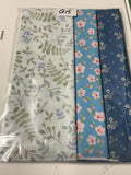 Mixed Fabric Pack 20cm WOF 100% Cotton Fabric