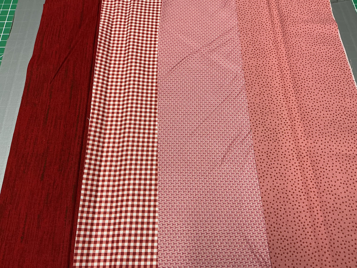 Mixed Fabric Pack 15cm WOF 100% Cotton Fabric