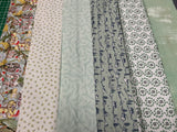 Mixed Fabric Pack 10cm WOF 100% Cotton Fabric )