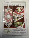 Deck The Halls Table Runner Pattern