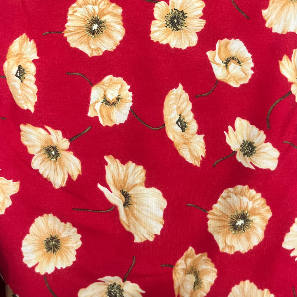 100% Cotton Fabric WOF 110cm-  112cm