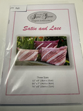 Satin And Lace Cushions Pattern