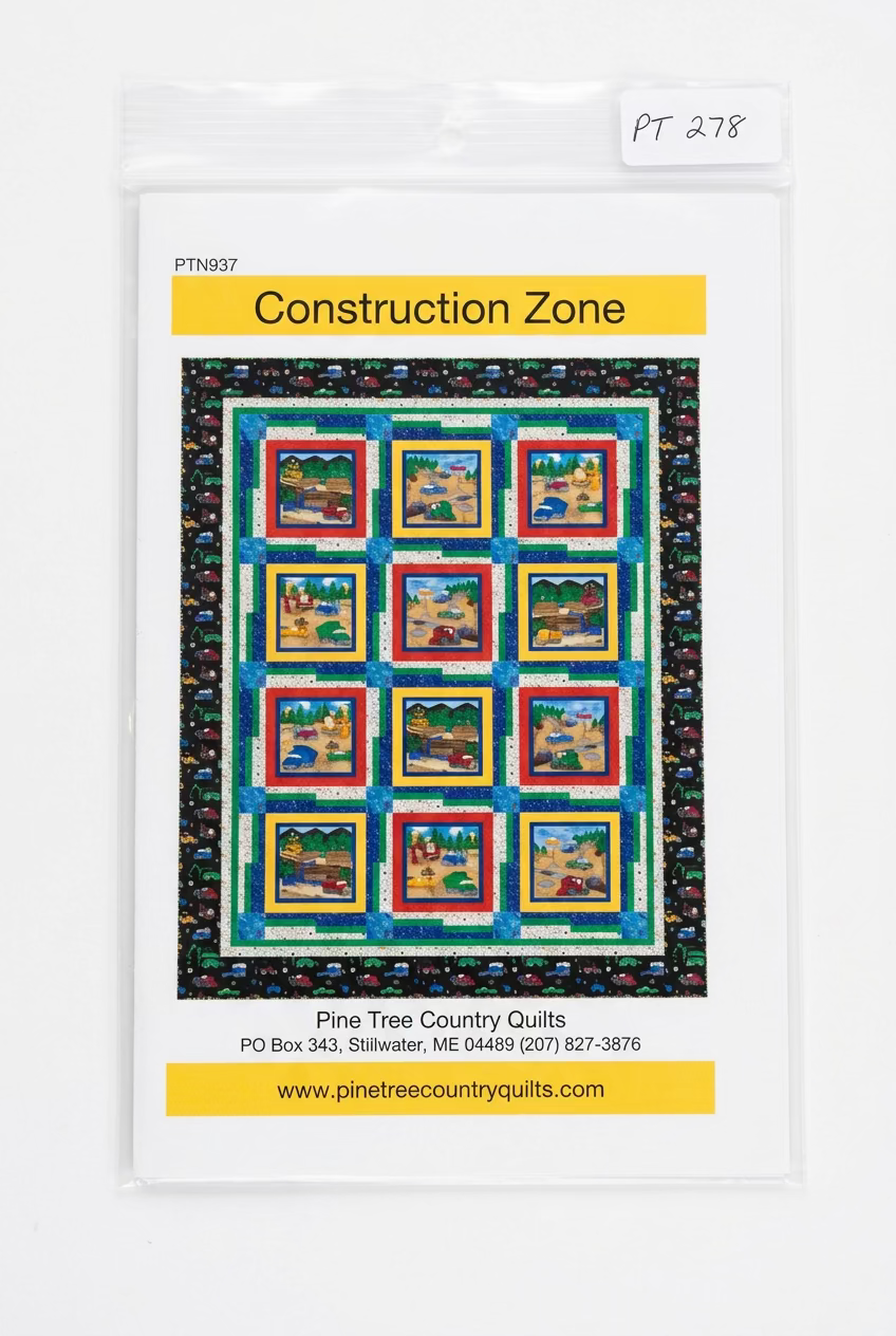 Construction Zone Quilt Pattern