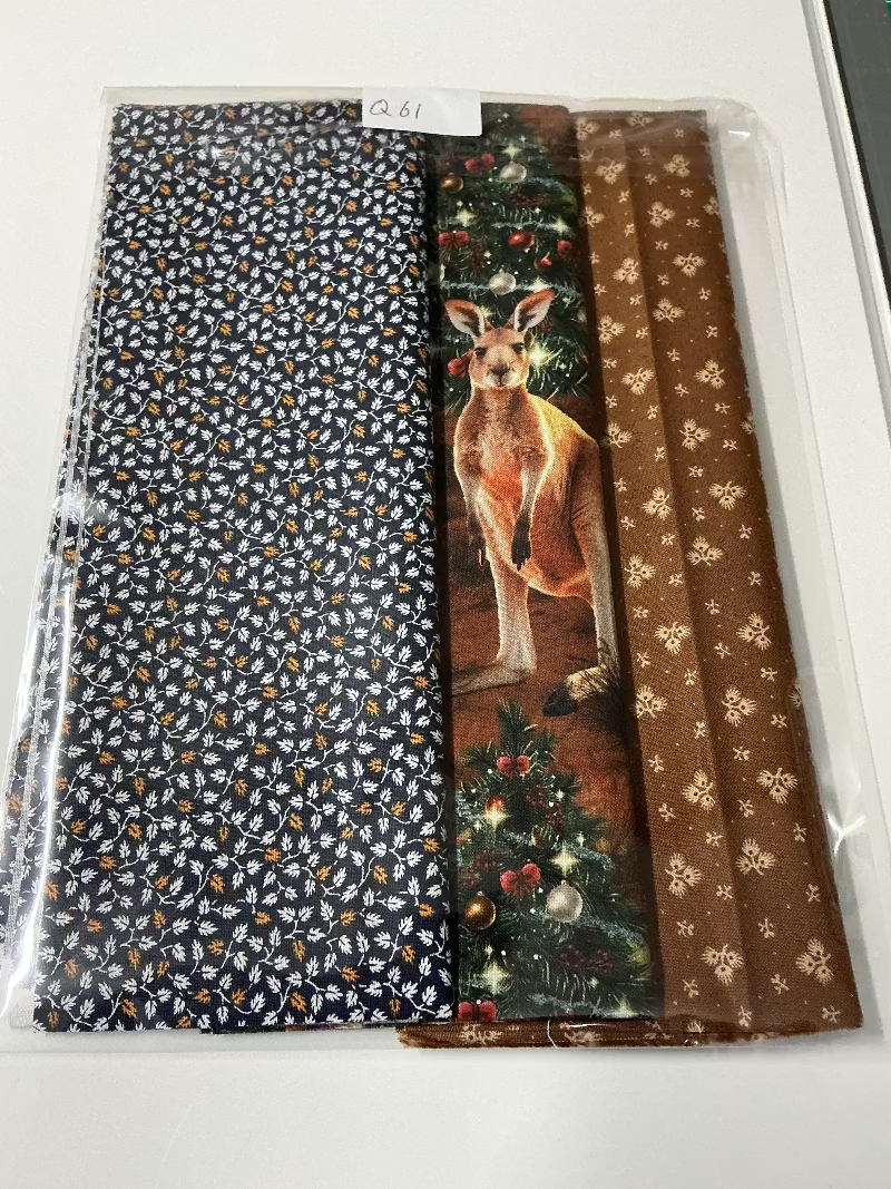 Mixed Fabric Pack 20cm WOF – cotton fabric pre-cut bundle, another view