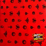Star Trek 100% Cotton Fabric WOF 110cm- 112cm