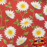 100% Cotton Fabric WOF 110cm-  112cm